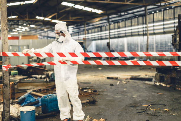 Professional Biohazard technician working in Flandreau, SD